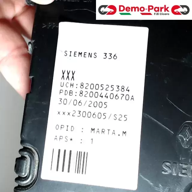 BODY COMPUTER Renault MEGANE SIEMENS  8200525384 1