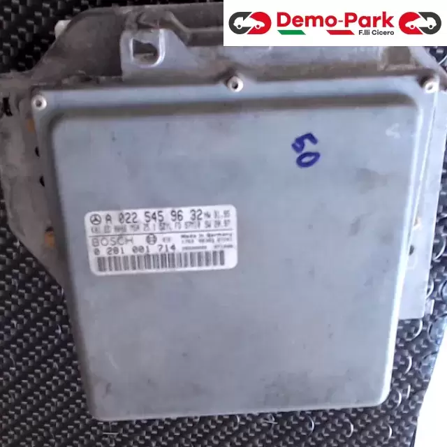 CENTRALINA MOTORE Mercedes-benz C 2.5 TD BOSCH 0 281 001 714   A 022 545 96 32 1