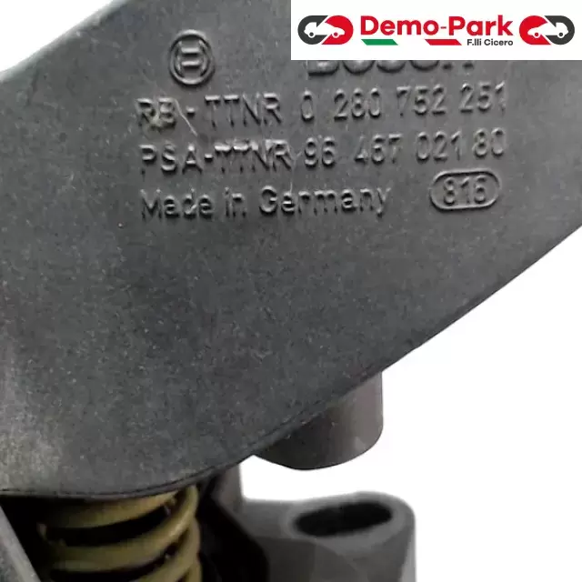 PEDALE ACCELERATORE  CitroЁn C3 BOSCH 0 280 752 251  2