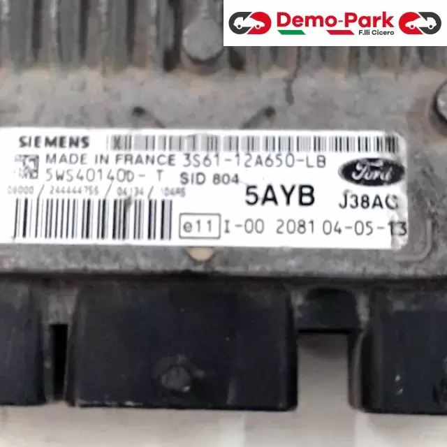 CENTRALINA MOTORE Ford FIESTA - 1.4 TDCI SIEMENS 5WS40140D-T   SID 804 1