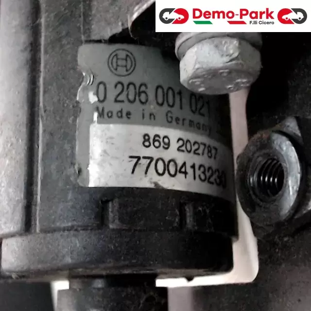 POTENZIOMETRO Renault SCENIC BOSCH 0 206 001 021 1