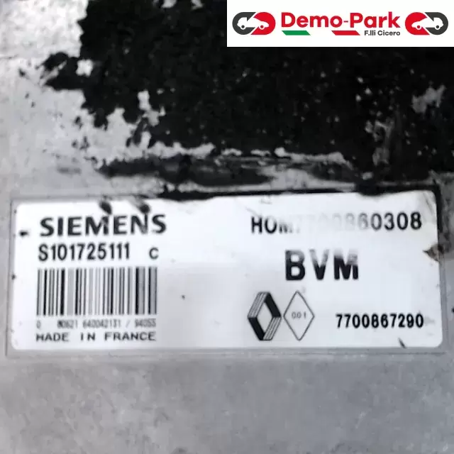 CENTRALINA MOTORE Renault LAGUNA - 1.8 SIEMENS S101725111 1