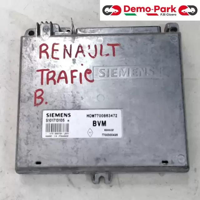 CENTRALINA MOTORE Renault TRAFIC SIEMENS S101713105     HOM7700863472 0