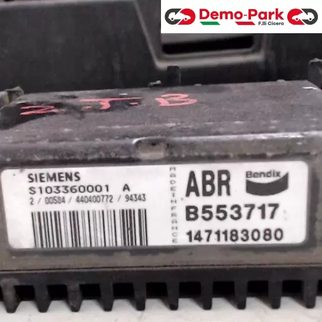 CENTRALINA MOTORE Lancia Z S103360001 A / ABRB553717 SIEMENS  1