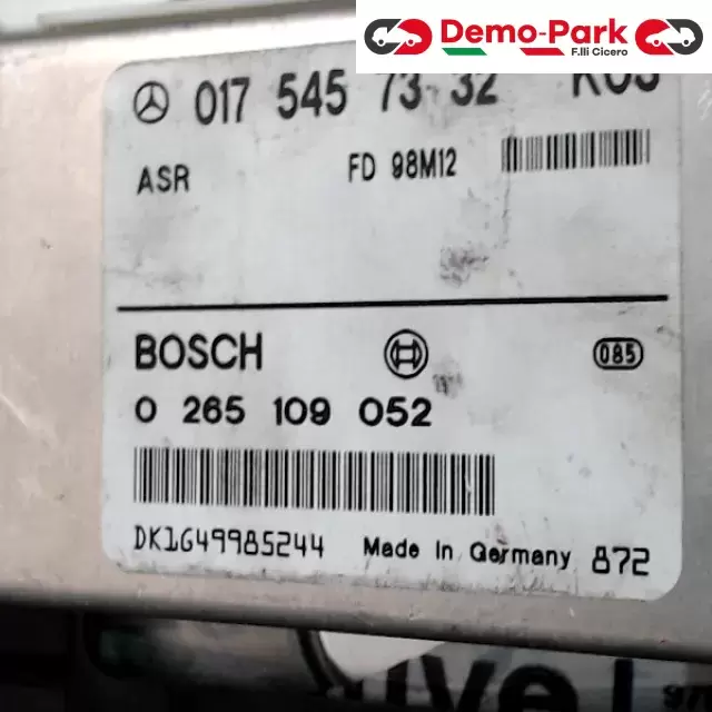 CENTRALINA MOTORE Mercedes-benz CLASSE E BOSCH 0 281 001 714    A 022 545 96 32 2