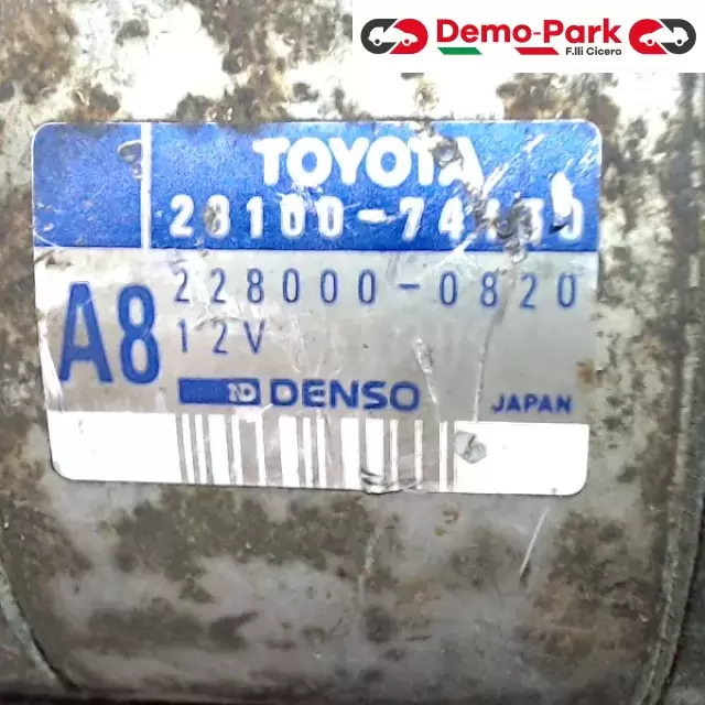 MOTORINO AVVIAMENTO Toyota RAV4 - 2.0  1