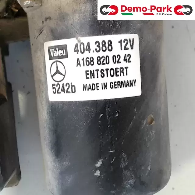 MOTORINO TERGICRISTALLO  Mercedes-benz Classe A  1