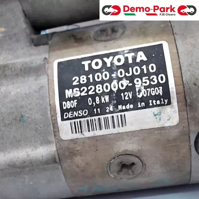 MOTORINO AVVIAMENTO Toyota YARIS  3