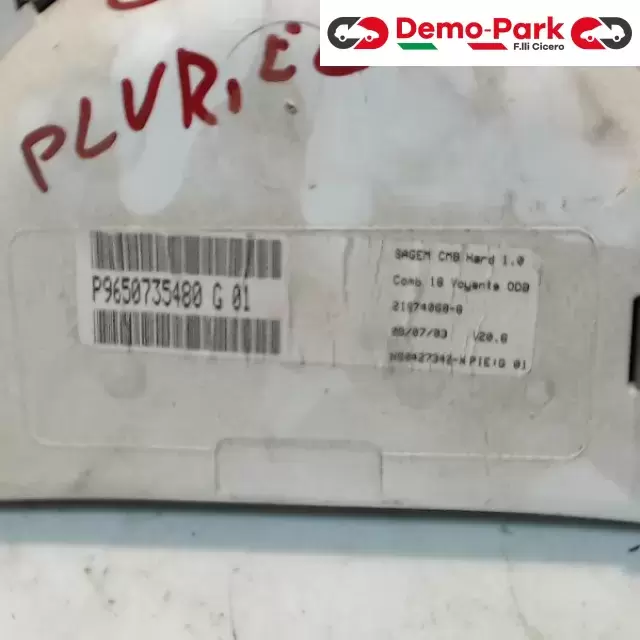 QUADRO STRUMENTI CitroЁn C3 PLURIEL - 1.4 21674068-6 1
