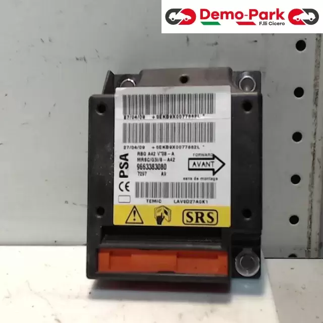 CENTRALINA AIRBAG CitroЁn C3 PLURIEL 9663383080 0
