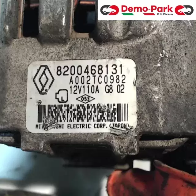 ALTERNATORE  Renault KANGOO 1.5 DCI 8200468131 2