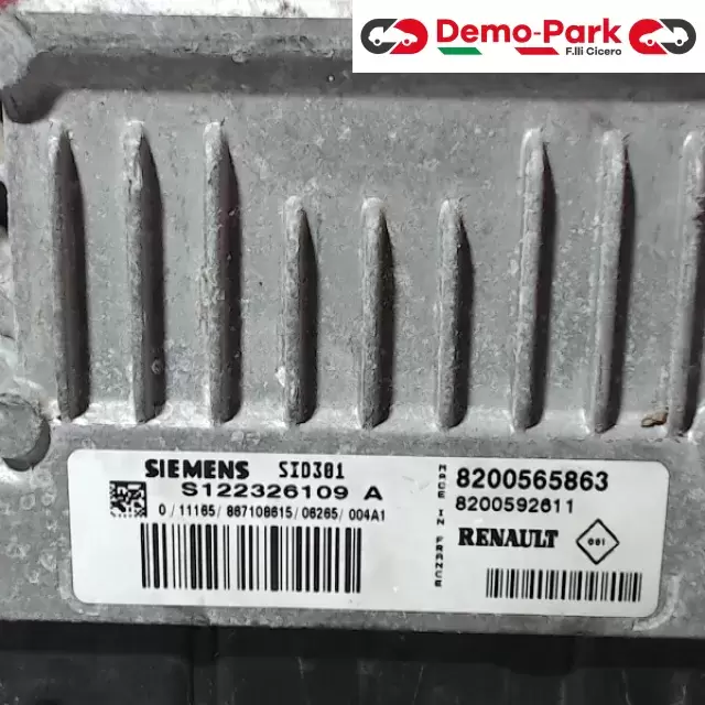 CENTRALINA MOTORE Renault MEGANE SCENIC 1.5 DCI 8200565863 2