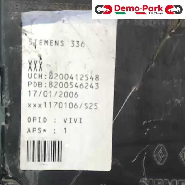 BODY COMPUTER COMFORT Renault MEGANE II 1.5 DCI 8200412548 2