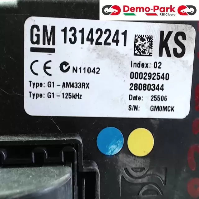 BODY COMPUTER  Opel CORSA D 1.3 75CV GM 13142241 2