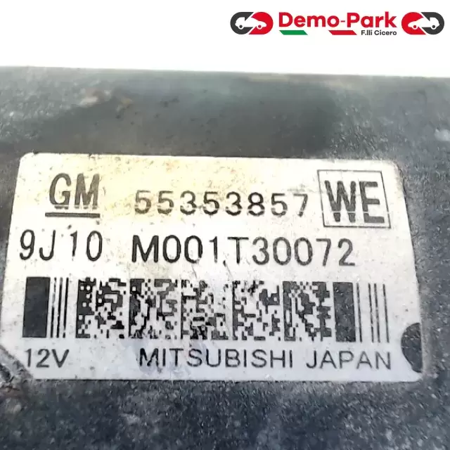 MOTORINO D'AVVIAMENTO OPEL ASTRA Opel ASTRA 2.0 TD 55353857 2