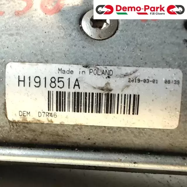 MOTORINO D'AVVIAMENTO MERCEDES-BENZ Mercedes-benz CLASSE E - 250 TD H191851A 2