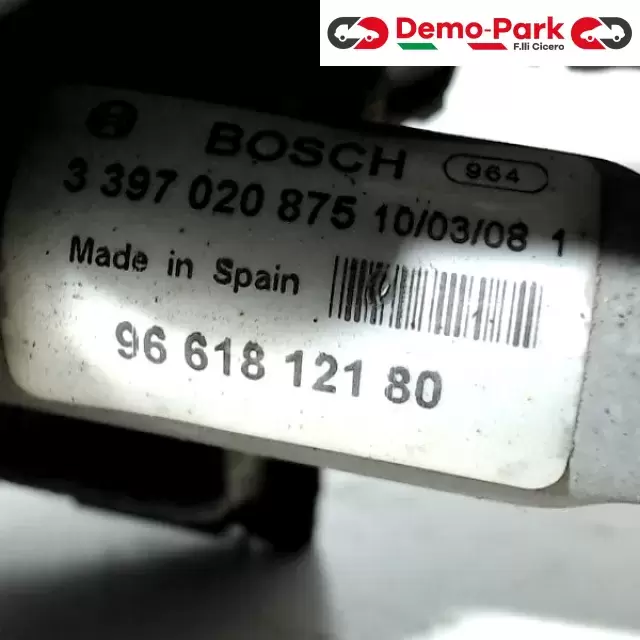 MOTORINO TERGICRISTALLO SX. PEUGEOT 407 Peugeot 407 9661812180 2
