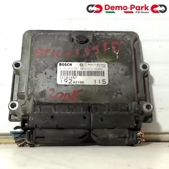 CENTRALINA MOTORE FIAT STILO  Fiat STILO - 1.9 JTD 55181457 0