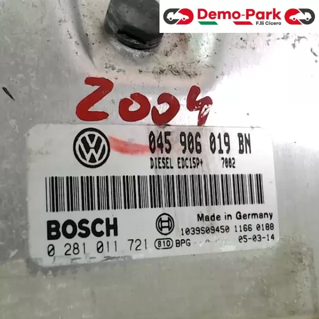 CENTRALINA MOTORE VOLKSWAGEN FOX Volkswagen FOX 045906019BN 1