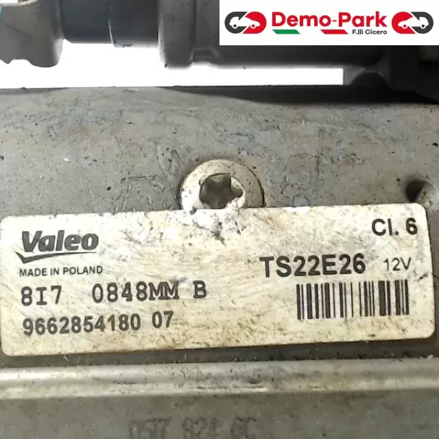 MOTORINO D'AVVIAMENTO PEUGEOT 2008 Peugeot 2008 1.6 HDI TS22E26 2