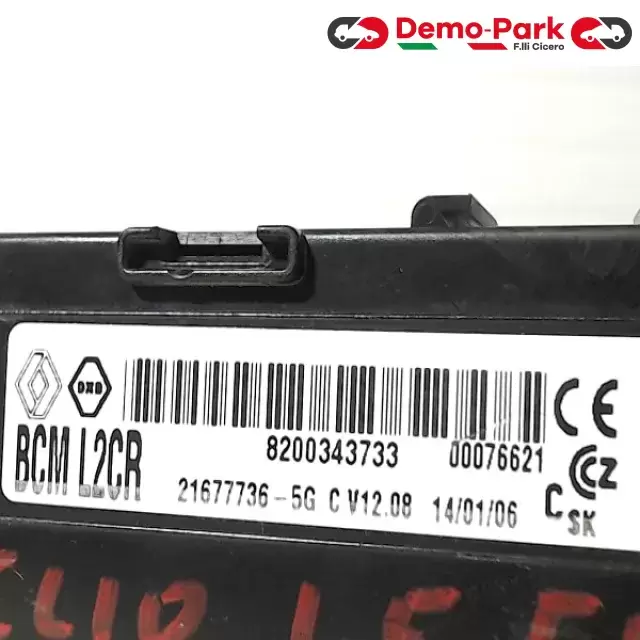 BODY COMPUTER RENAULT CLIO Renault CLIO  1.5 DCI 8200343733 2