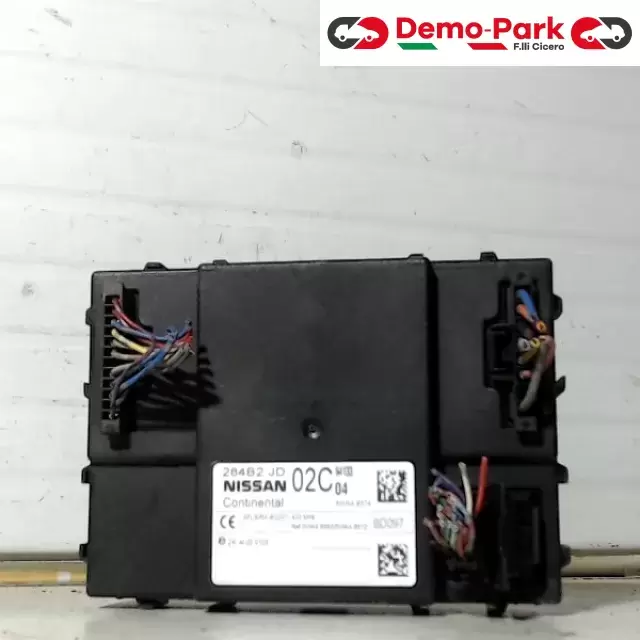 BODY COMPUTER NISSAN QASHQAI Nissan QASHQAI 1.5 DCI 284B2JD 0