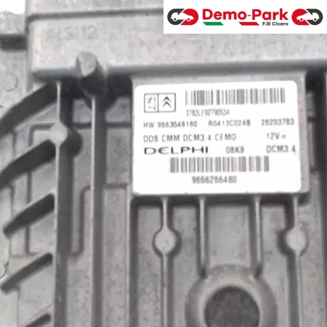 CENTRALINA + BLOCCASTERZO 308  Peugeot 308 2.0 HDI hw 9663548180 2