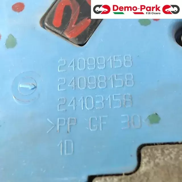 SERRATURA POSTERIORE DX Peugeot 207 24098158 2