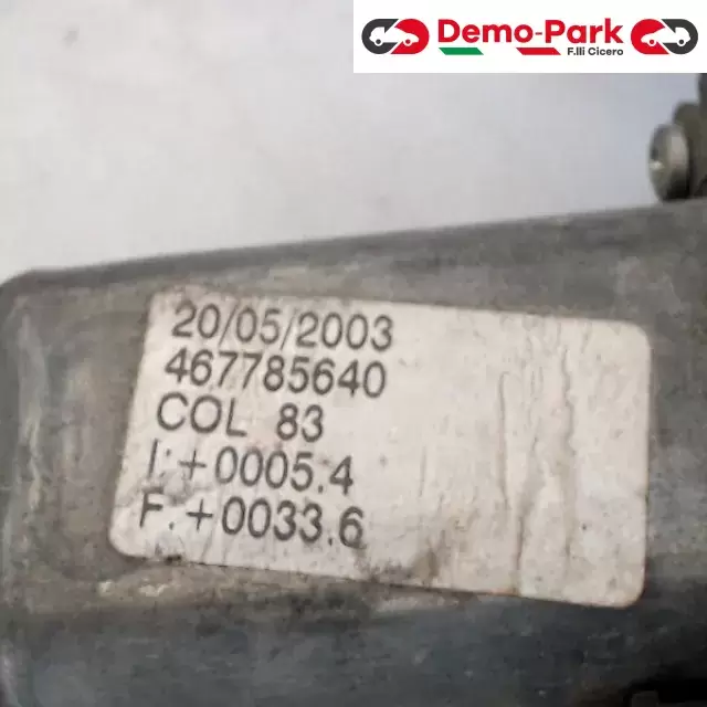 ALZAVETRO SX 3PORTE Lancia YPSILON 467785640 2