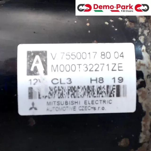 MOTORINO D'AVVIAMENTO Peugeot 207 - 1.4 B 7550017 3