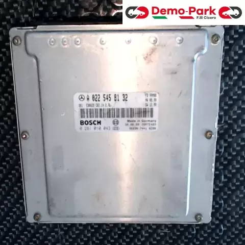 CENTRALINA MOTORE Mercedes-benz CLASSE E  - 270 CDI BOSCH 0 281 010 043  A 022 545 81 32 0