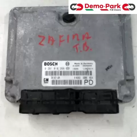 CENTRALINA MOTORE Opel ZAFIRA - 2.0 DTI BOSCH  0 281 010 268  0