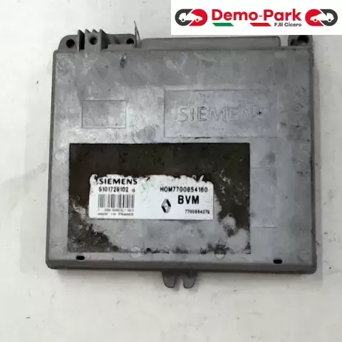 CENTRALINA MOTORE Renault CLIO - 1.2 SIEMENS S101729102G         HOM7700854160 0