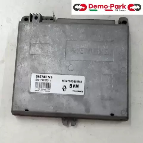 CENTRALINA MOTORE Renault CLIO - 1.2 SIEMENS S101729103     HOM7700851758 0