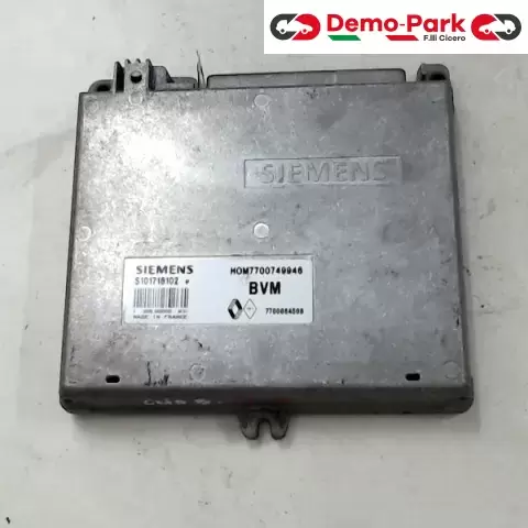 CENTRALINA MOTORE Renault CLIO - 1.2 SIEMENS S101718102 P    HOM7700749946 0