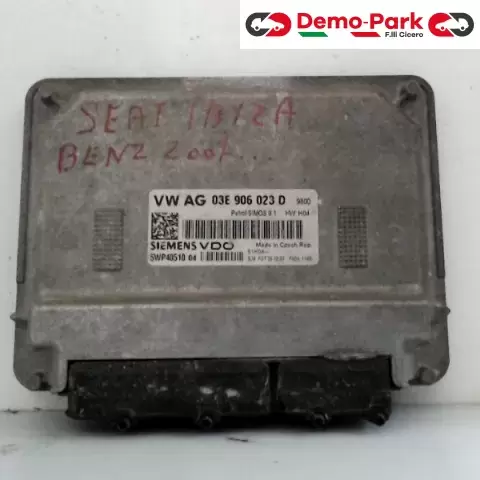 CENTRALINA MOTORE Seat IBIZA - 1.2 03E 906 023 D / 5WP40510 04 0